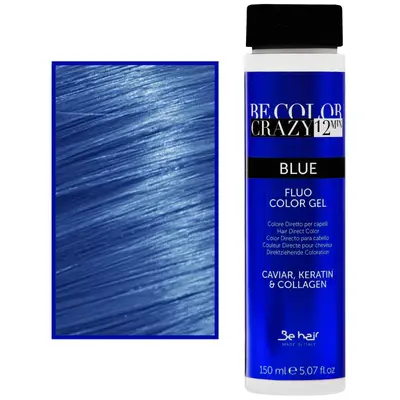Be Hair Be Color Crazy Gel Tonic 150ml Blue