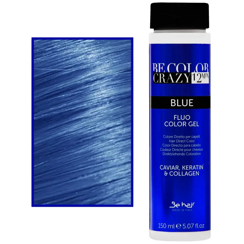 Be Hair Be Color Crazy Gel Tonic 150ml Blue
