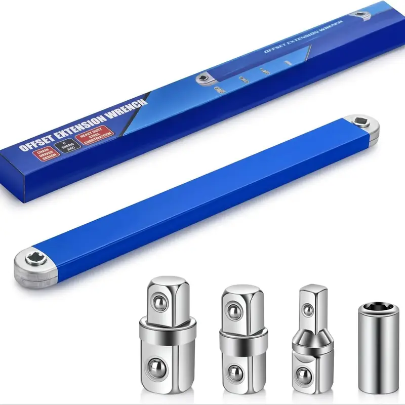Offset Extension Ratchet Wrench Set, Wrench with 1/2\