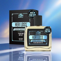 TopShelf Her Loss Hypnosis 2.0 Men's Pheromone Eau de Cologne – Long-Lasting Attraction-Boosting Scent, Perfect Father's Da...