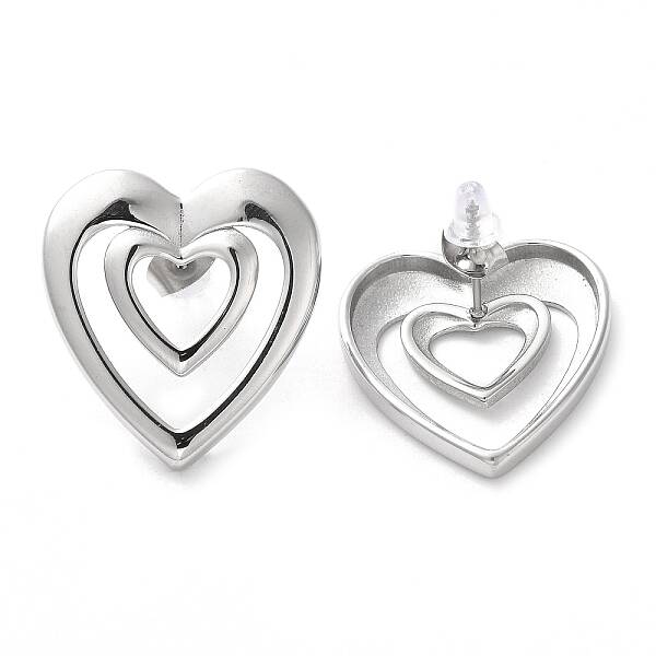 Non-Tarnish 304 Stainless Steel Stud Earrings