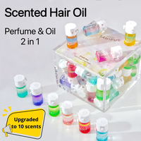 【Sahipub】Perfume& Hair Oil 2 in 1-Avocado Oil, Collagen Hair Oil for Frizzy, Dry, Thicker, Ponytail, Damaged, Curly, Heal...