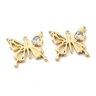 Rack Plating Alloy with Glass Pendants