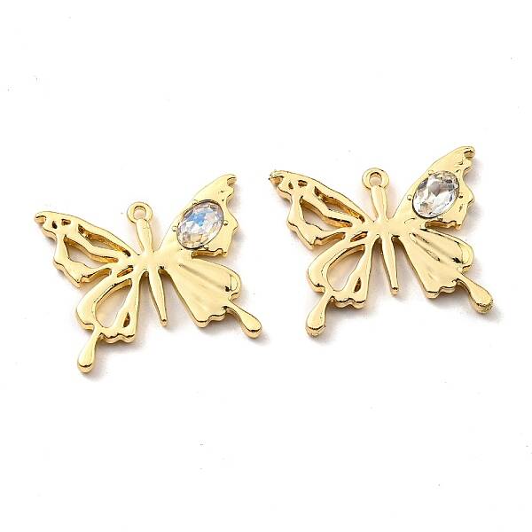 Rack Plating Alloy with Glass Pendants