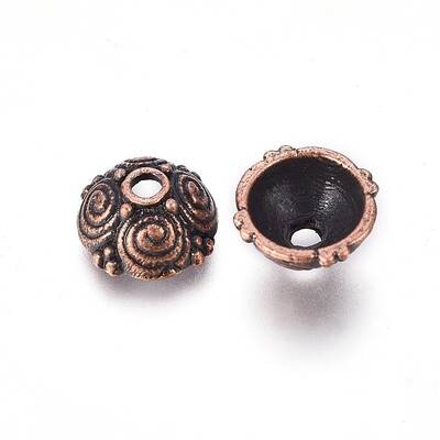 Alloy Bead Caps