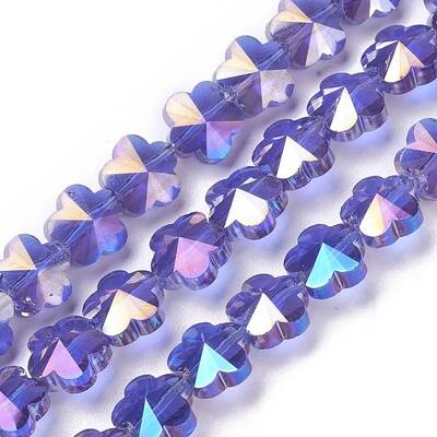 Electroplate Glass Beads Strands