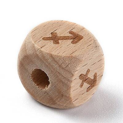 Natural Wood Constellation Beads