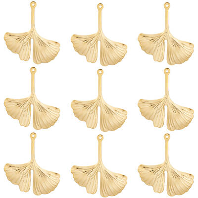 40Pcs 201 Stainless Steel Pendants