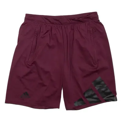 ADIDAS Mens Sports Shorts Maroon M W30