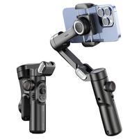 AOCHUAN 3 Axis Anti-shake Shooting Selfie Tripod Gimbal Stabilizer, AI Face Tracking , 360° Rotation, Bluetooth Handheld Whe...
