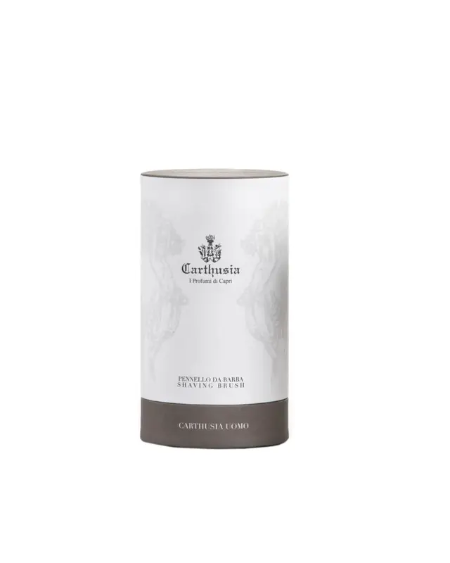 Carthusia Olive Wood Badger Hair Shaving Brush