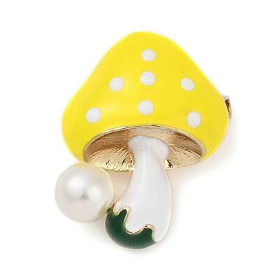 Mushroom Enamel Pins