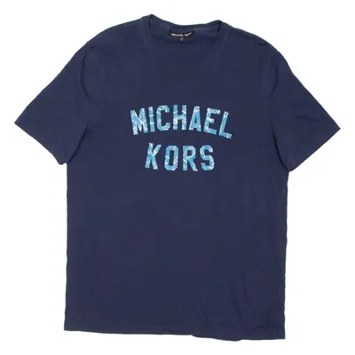 MICHAEL KORS Mens T-Shirt Blue M