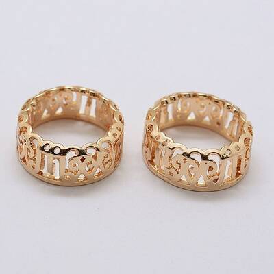Brass Sew on Prong Settings