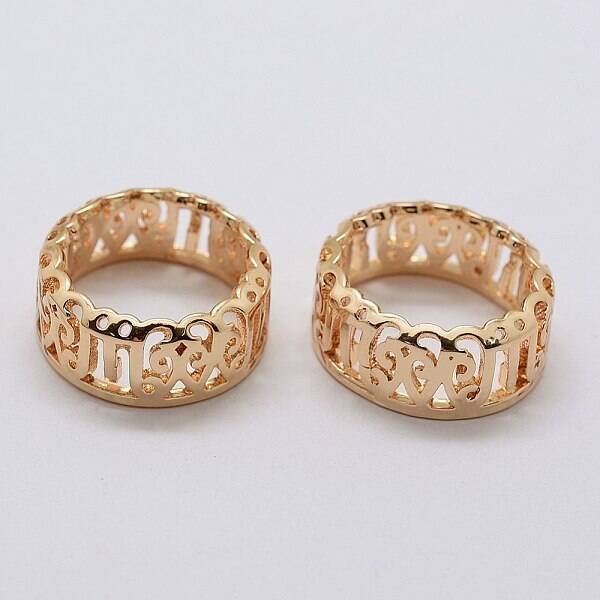 Brass Sew on Prong Settings