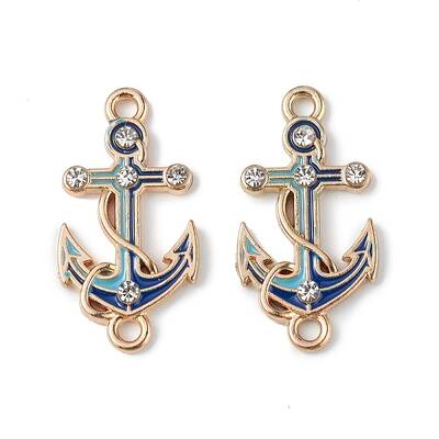 Alloy Enamel Connector Charms