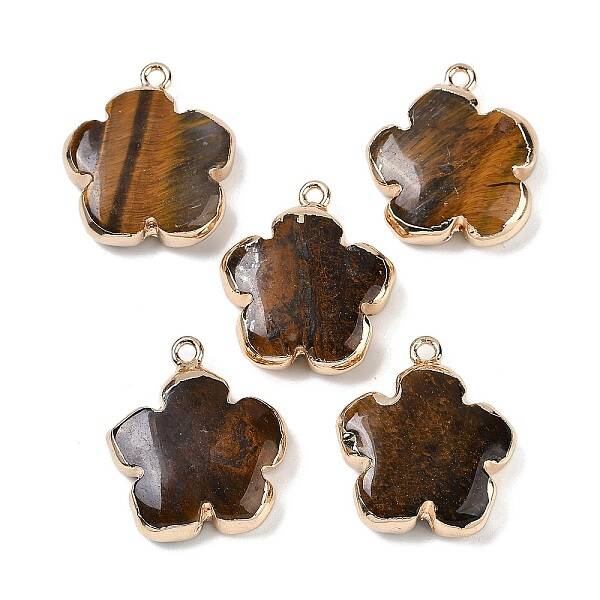 Natural Tiger Eye Pendants
