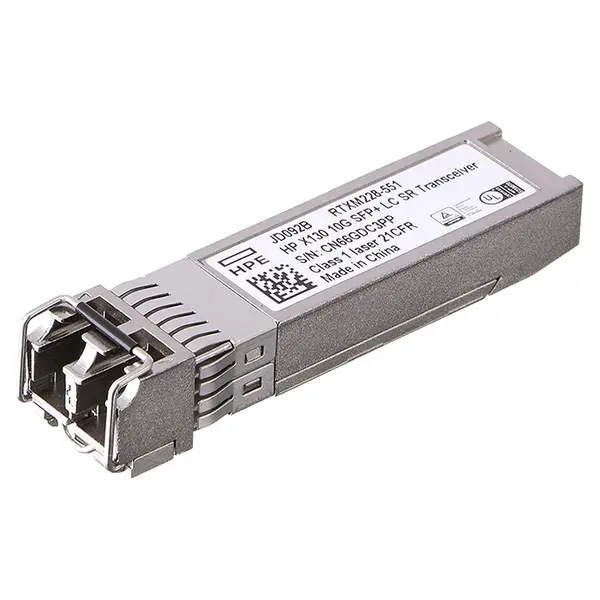 HP JD092B#ABA | ProCurve X130 10Gb/s 10GBase-SR Multi-Mode Fibre 850nm 300m Duplex LC Connector SFP+ Transceiver Module