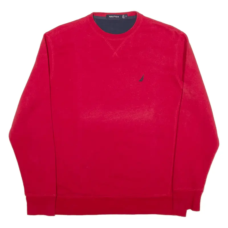 NAUTICA Sweatshirt Red Mens S