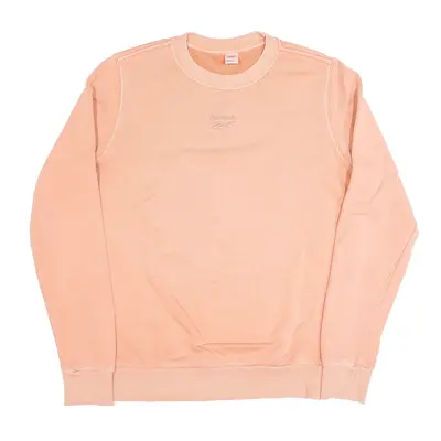 REEBOK Faded Pink Sweatshirt Womens XS