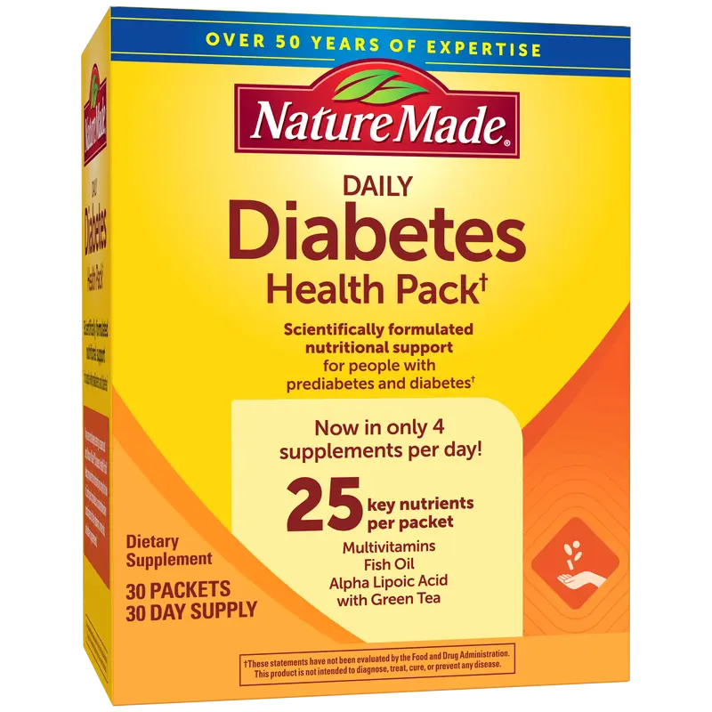 Diabetes Health Pack† Packets