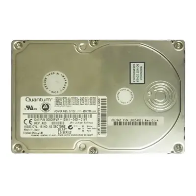 09PVR Dell 20GB 7200RPM ATA/IDE 2MB Cache 3.5-Inch Hard Drive