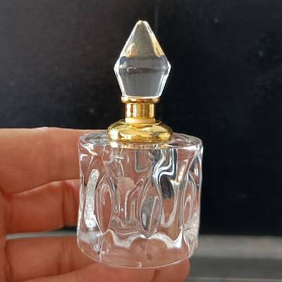 Transparent Glass Perfume Bottles