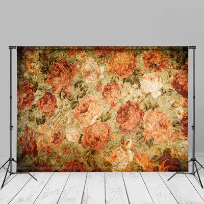 Medival Shabby Rose Fine Art Backdrop For Photography - Aperturee