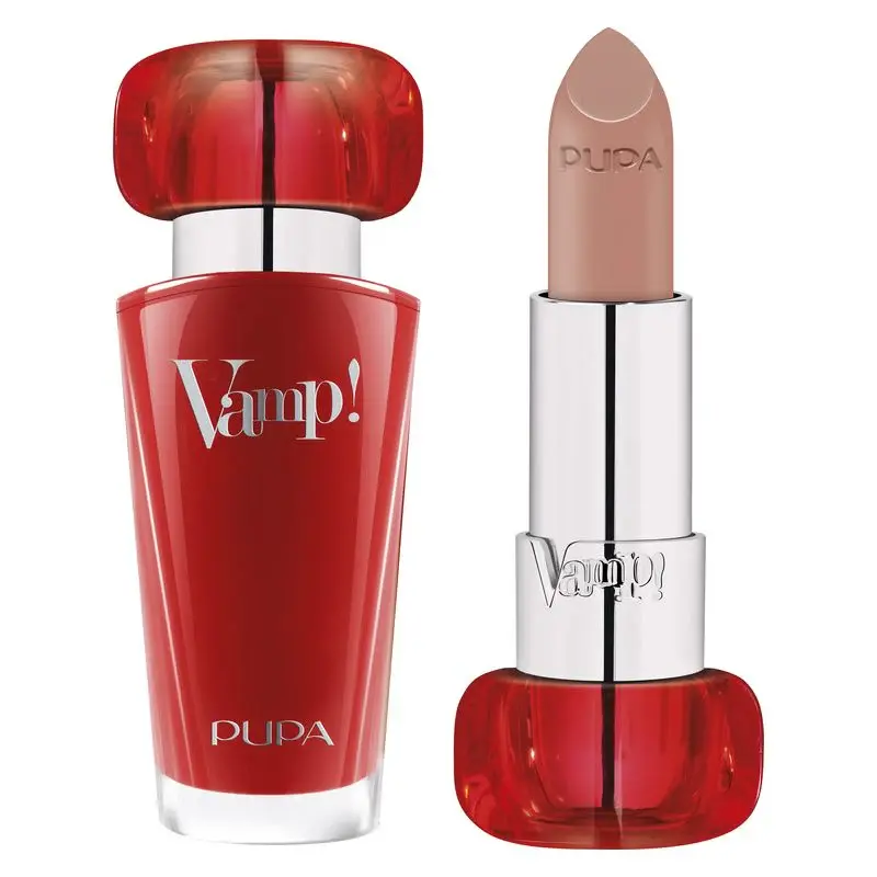 Pupa Vamp Extreme Color Lipstick With Volumizing Treatment 202 Lovely Cherry (3.5 G)