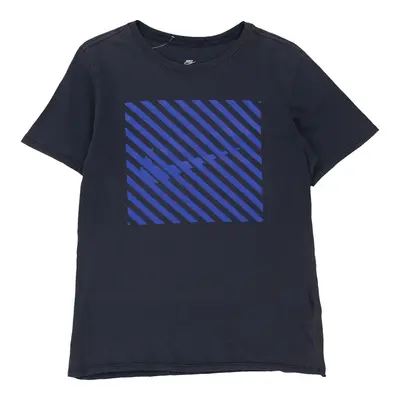 Nike T-Shirt - Small Navy Cotton