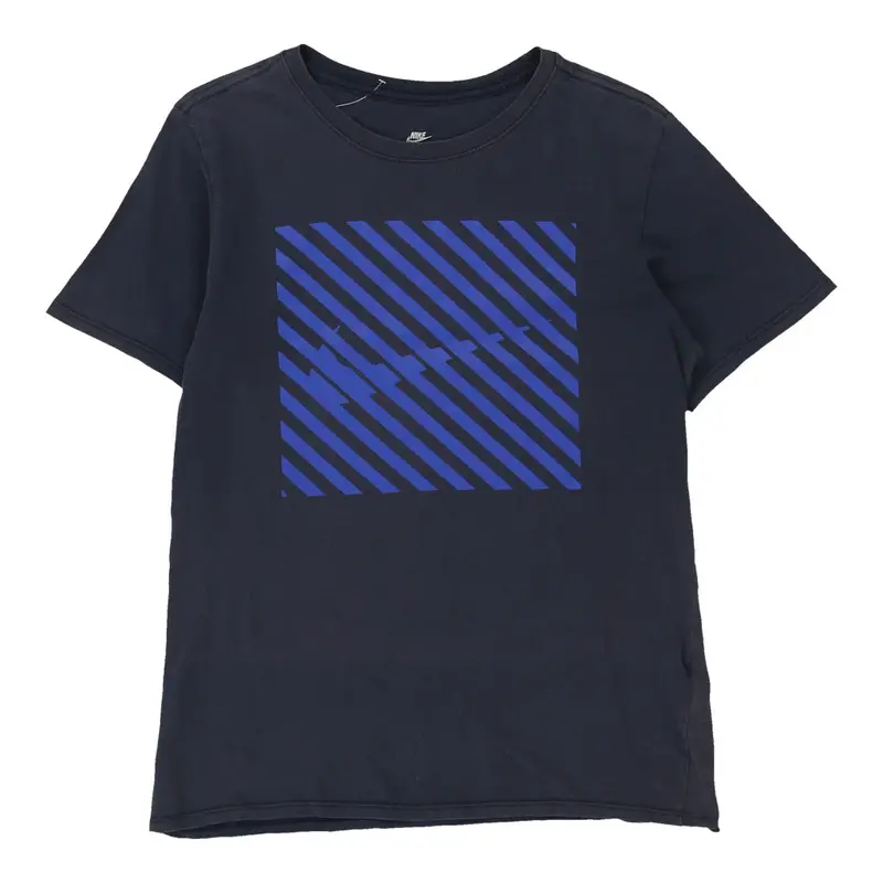 Nike T-Shirt - Small Navy Cotton