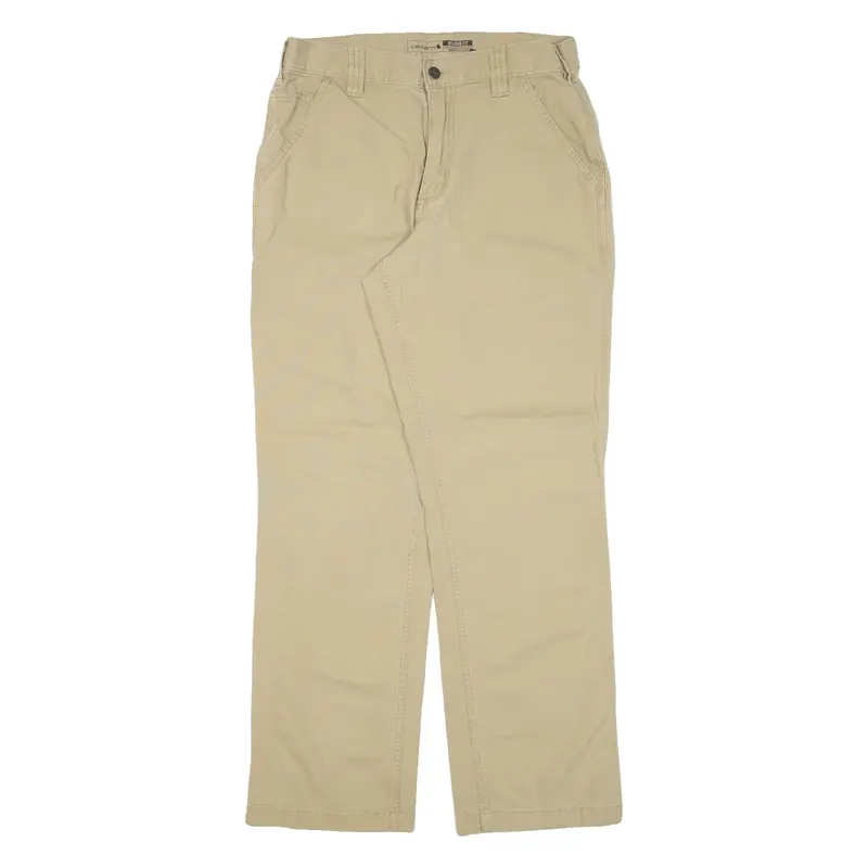 CARHARTT Workwear Mens Trousers Beige Relaxed Straight W29 L29