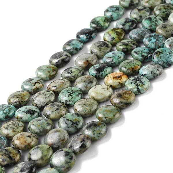 Natural African Turquoise(Jasper) Beads Strands