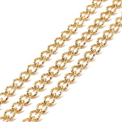 Ion Plating(IP) 304 Stainless Steel Curb Chains