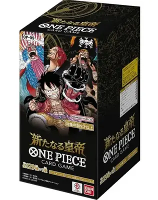 One Piece Japanese The Four Emperors OP-09  Booster Box [Ripped Live]