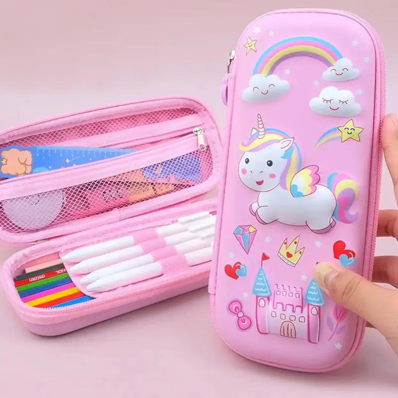 1 expandable pencil case and compartment, large capacity pencil case pencil case pencil bag, portable pencil case large schoo...