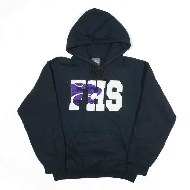 CAMP DAVID FHS Hoodie Black Pullover USA Mens S