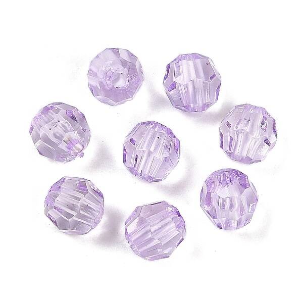 Transparent Acrylic Beads