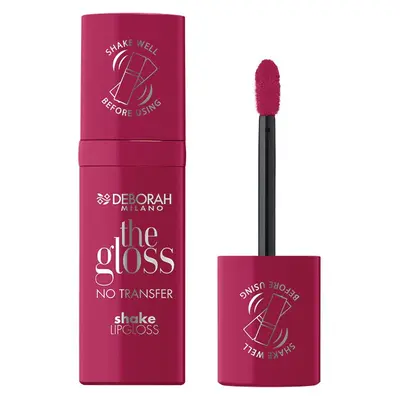 Deborah The Gloss No Transfer Shake Lipgloss 06 - Juicy Red 4 Ml