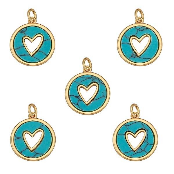 Synthetic Turquoise Pendants