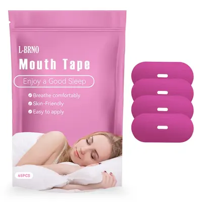Mouth Tape (45 Pack) - Upgraded Breathable Mouth Tape, Super Breathable, Comfort, Easy to Remove, Enhanced Adhesion Sports A...