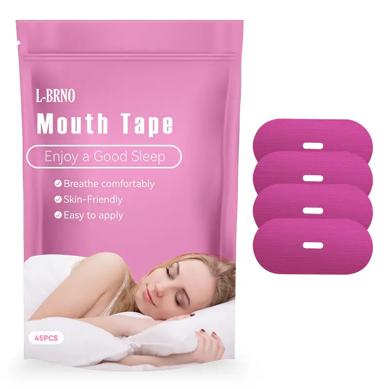 Mouth Tape (45 Pack) - Upgraded Breathable Mouth Tape,  Super Breathable, Comfort, Easy to Remove, Enhanced Adhesion Sports A...