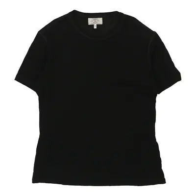 Armani Jeans T-Shirt - XL Black Viscose
