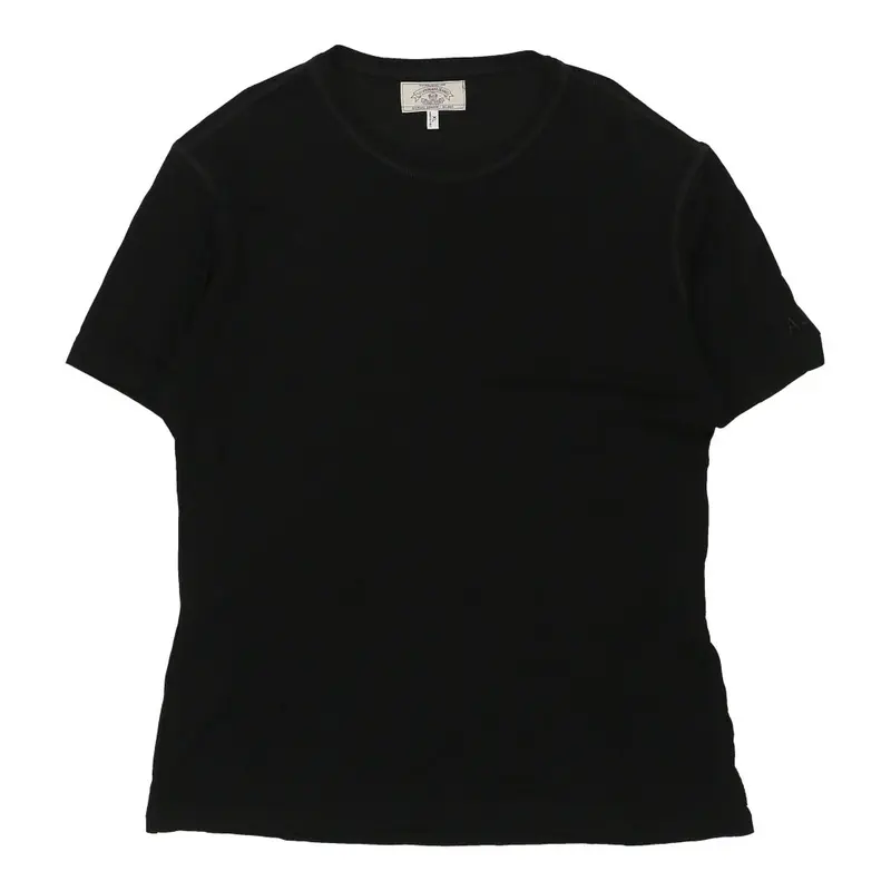 Armani Jeans T-Shirt - XL Black Viscose