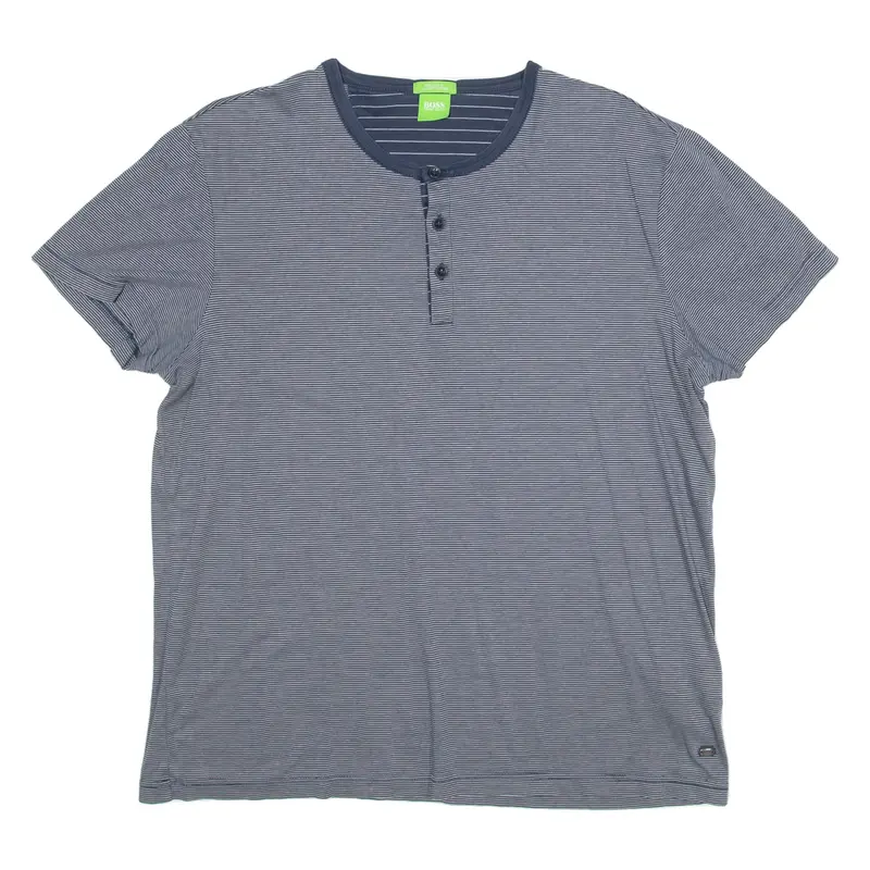 BOSS Regular Fit Mens T-Shirt Blue M