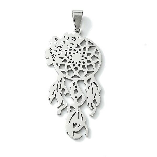 Non-Tarnish 201 Stainless Steel Big Pendants