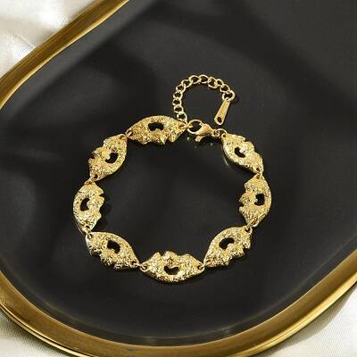 304 Stainless Steel Eye Link Chain Bracelets for Women