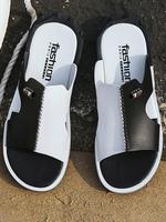 Men's Colorblock Hollow Out Design Slippers, Casual Lightweight Comfort Patched Design Wide Band Slippers for Boys, Summer 20...