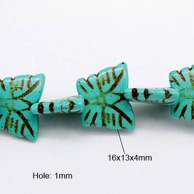 Synthetic Howlite Beads Strands