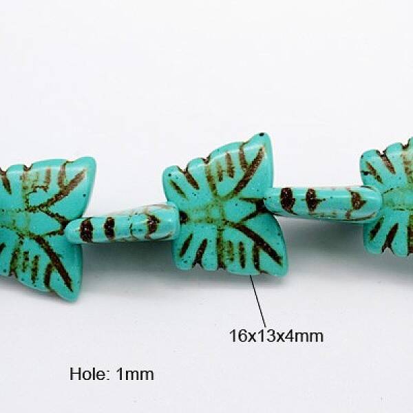 Synthetic Howlite Beads Strands